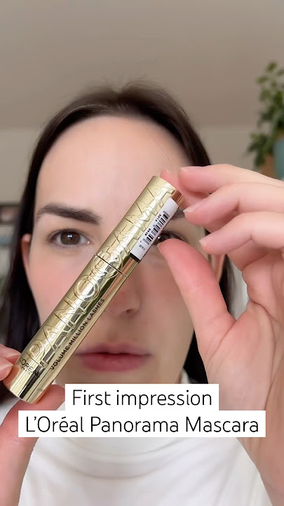 L’Oréal Panorama Mascara on normal Lashes ✨ worth the hype? #mascara #loreal #firstimpression