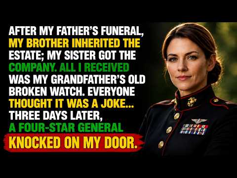 At Dad's Will Reading, My Brother Got the Company—Until a Marine General Asked About My Watch