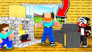 BALON KAFA İLE KÖR EBE OYNADIK ZENGİN OLDUM !! - Minecraft