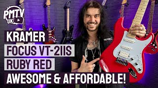 Kramer Focus VT-211S Ruby Red - Awesome Looks & Versatility At A Mean Price! - Review & Demo!