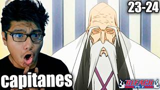 LA REUNION DE LOS CAPITANES... 🔥 | BLEACH Cap 23 y 24 REACCIÓN