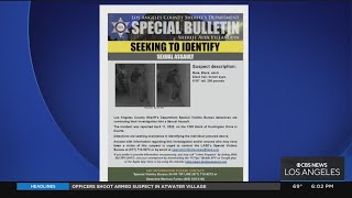 Police searching for sexual assault suspect in Duarte