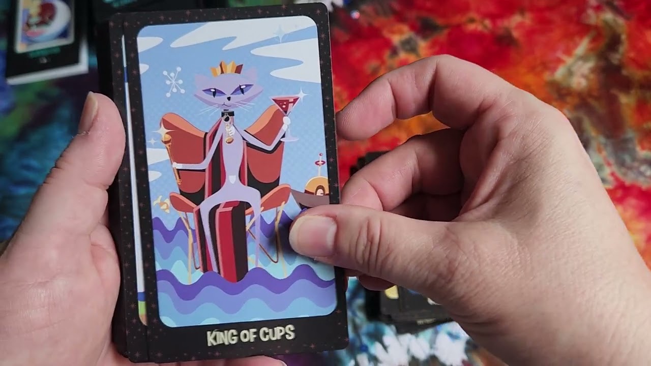 Deck flip-through: Atomic Cat Tarot