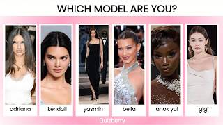 WHICH MODEL ARE YOU? Aesthetic fun quiz