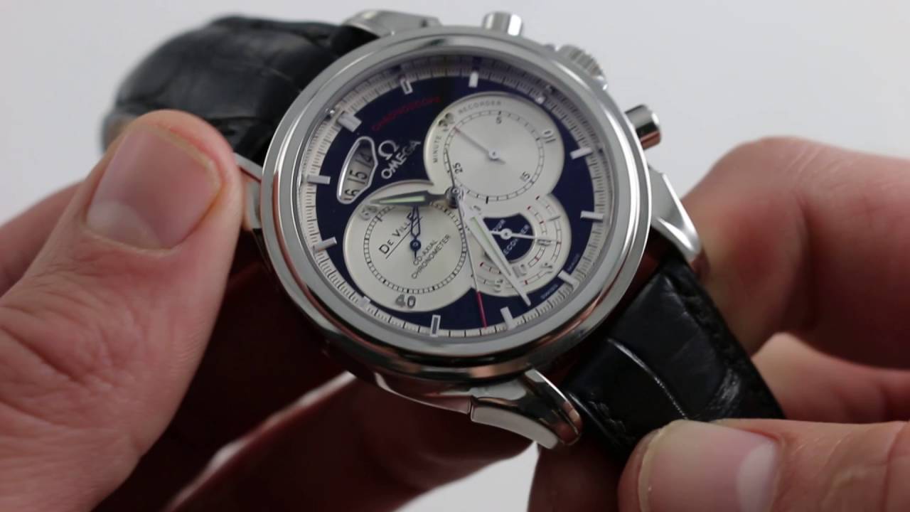 Omega DeVille Chronoscope Luxury Watch 