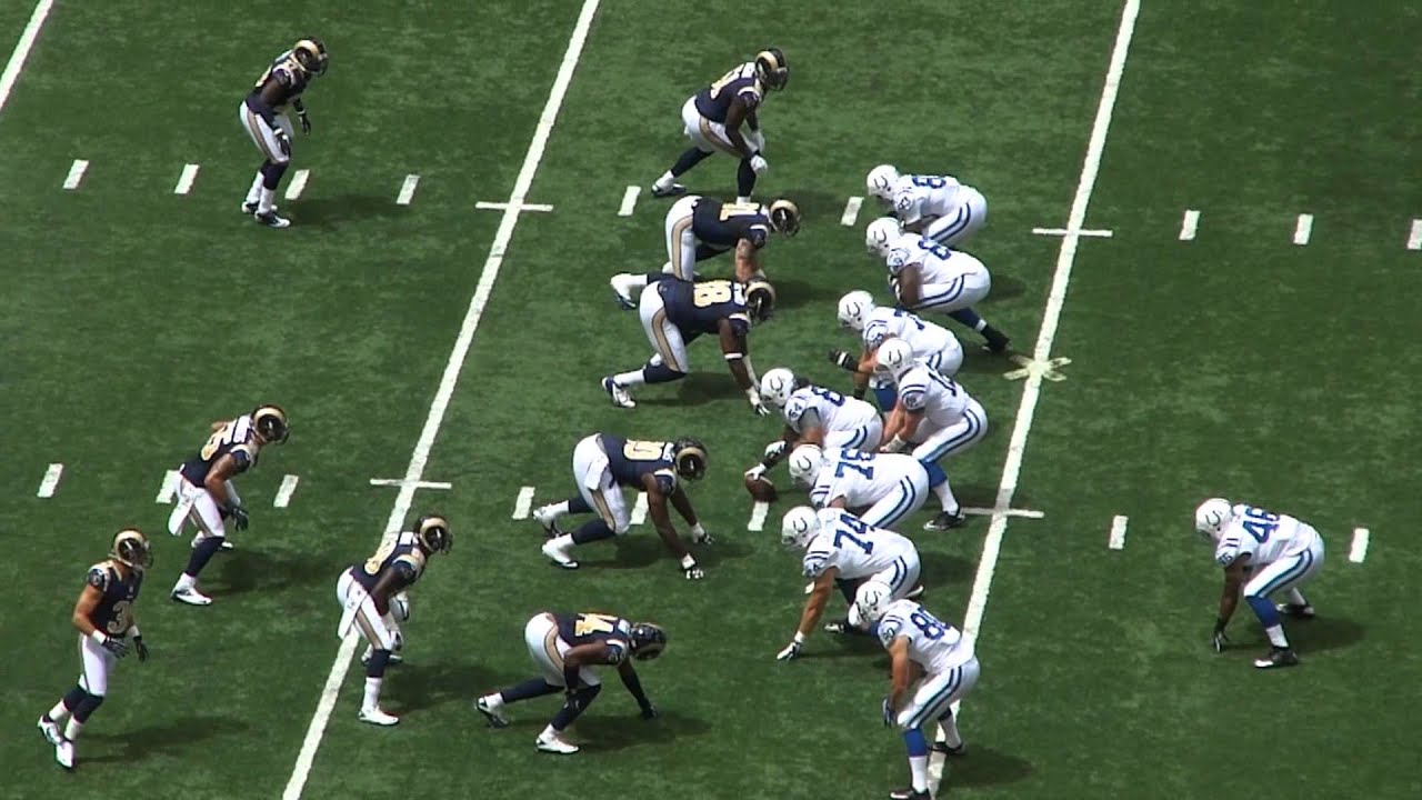 Andrew Luck's First NFL (Preseason) Snap YouTube