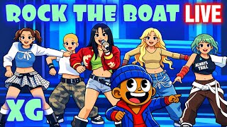 Download Lagu LIVE IS ALWAYS BETTER | XG - ROCK THE BOAT LIVE PERFORMANCE (REACTION) MP3
