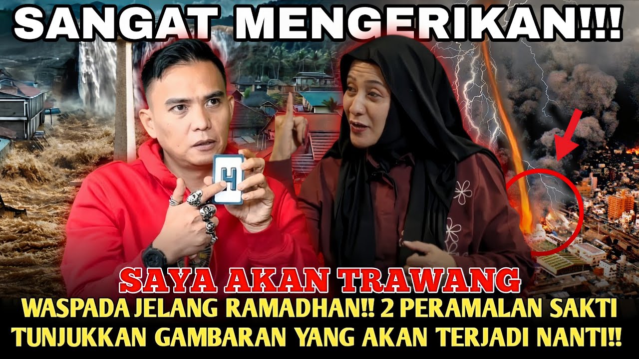 WASPADA UNTUK MENJELANG RAMADHAN‼️2 INDIGO SAKTI BERI GAMBARAN YANG AKAN TERJADI SANGAT MENGERIKAN⁉️