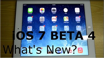 iOS 7 Beta 4 - What