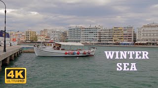 4K Winter Sea - 4K Relaxation Nature Film | 4K ULTRA HD VIDEO ➤ 4K Nature Video