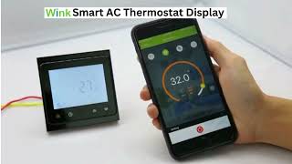 Wink Smart AC Thermostat Display #Wink #smartitems #AC Thermostat #lightingsouq by Lighting Souq 36 views 3 weeks ago 50 seconds