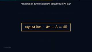 Algebra Masterclass | S02E05: Words To Algebra screenshot 1