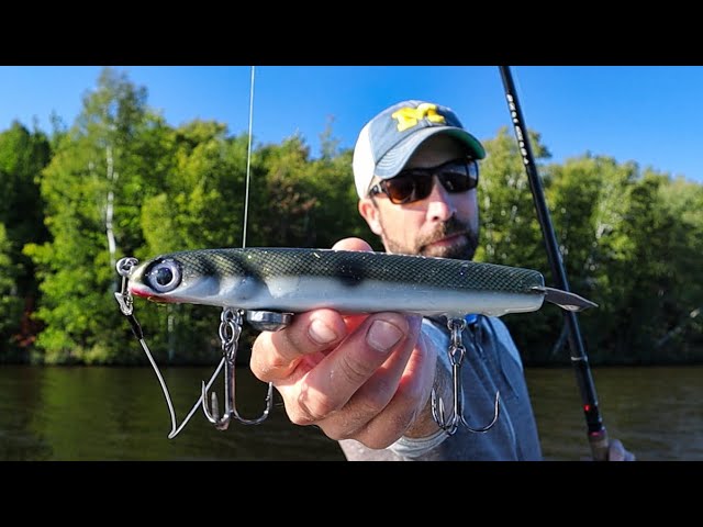 GIANT MUSKY ON A JERKBAIT!! - Musky Fishing Northern Wisconsin, New  Personal Best! 