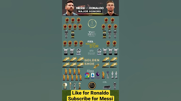 Messi vs Ronaldo Major Trophies #messivsronaldo #messi #ronaldo #messironaldo #goat #football