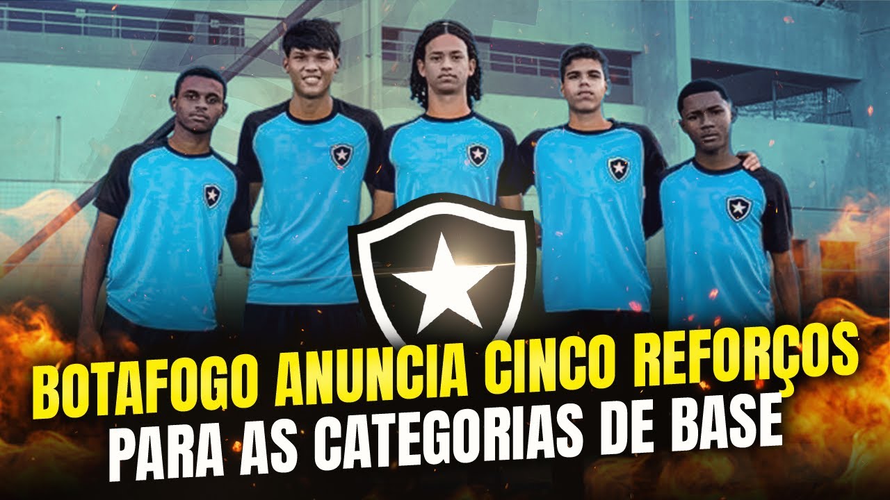 ⚠️DEPARTAMENTO DE CAPTAÇÃO E SCOUT DO BOTAFOGO ANUNCIA CINCO REFORÇOS
