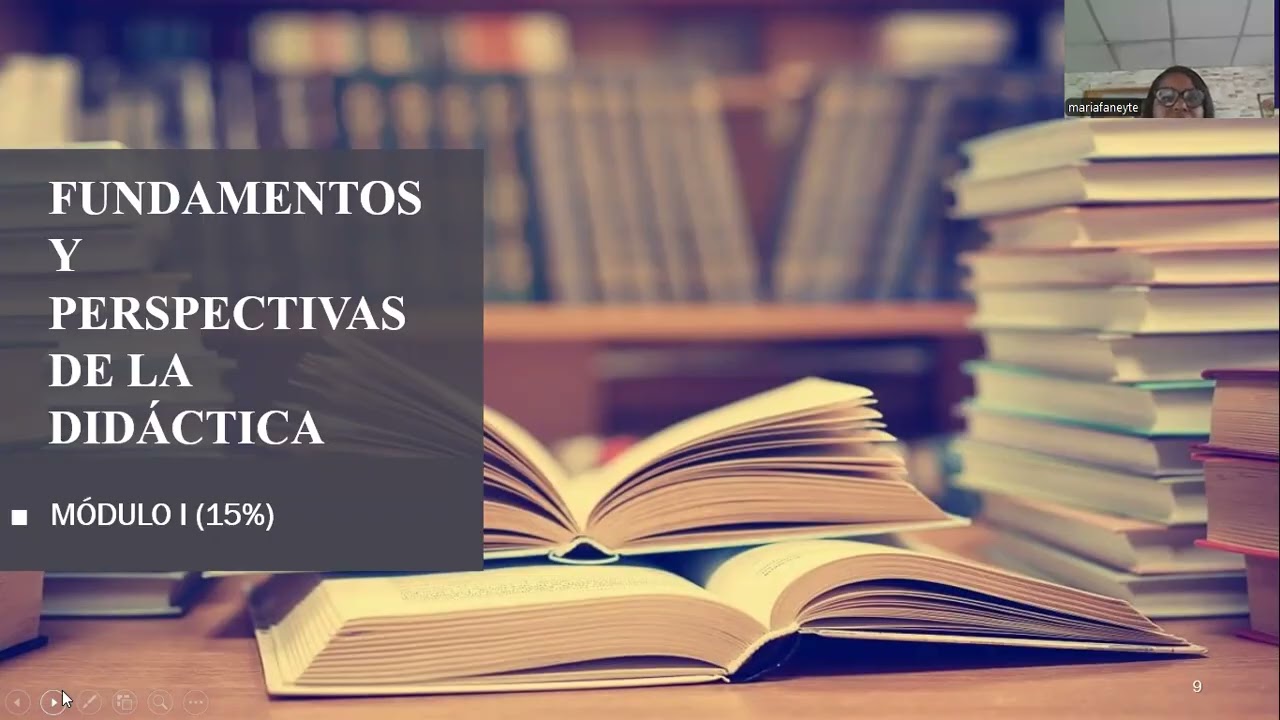 Sesión 0 - Didáctica General - Prof. María Faneythe