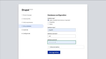 HOW TO INSTALL DRUPAL FROM A TERMINAL IN MAC AND WINDOWS USING PHP AND MYSQL