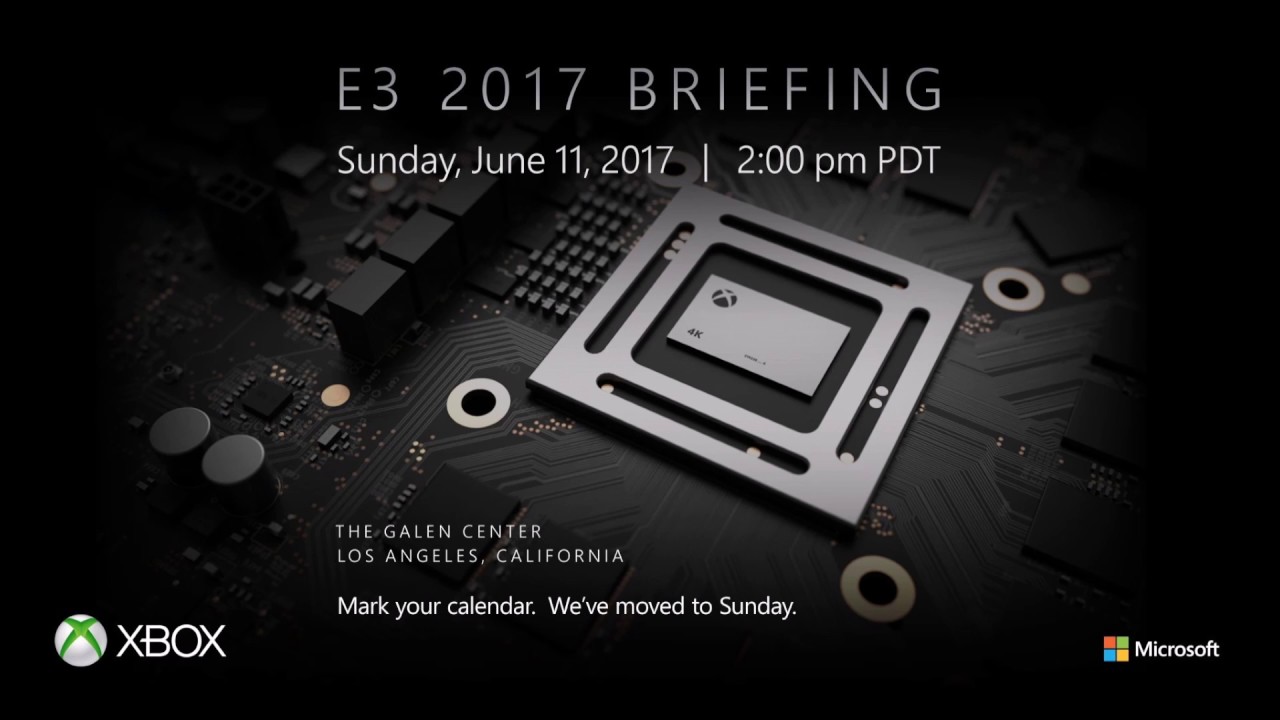 Xbox One/Scorpio 2017 E3 Show