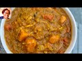 Sweet Potato And Lentil Curry / easy  lentil and sweet potato curry recipe /