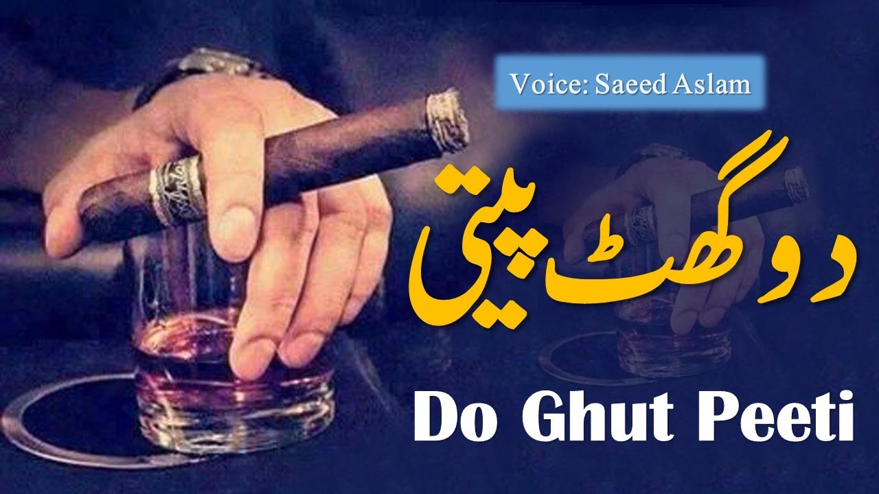 Do Ghut Peeti Poetry By Saeed Aslam | Punjabi Poetry Whatsapp Status 2020 | Snack Videos