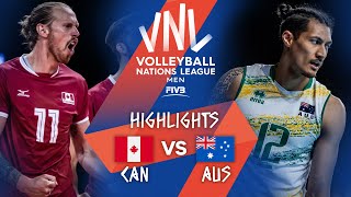 CAN vs. AUS - Highlights Week 5 | Men's VNL 2021
