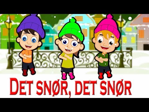 Det snør, det snør | Norske Barnesanger