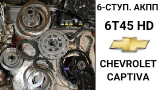 АКПП 6T45HD Chevrolet Captiva. Результаты дефектовки.