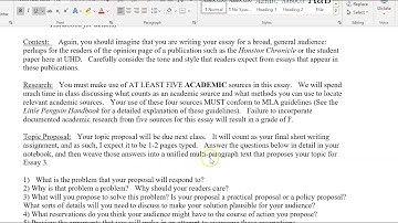 Essay 3 Assignment 1301