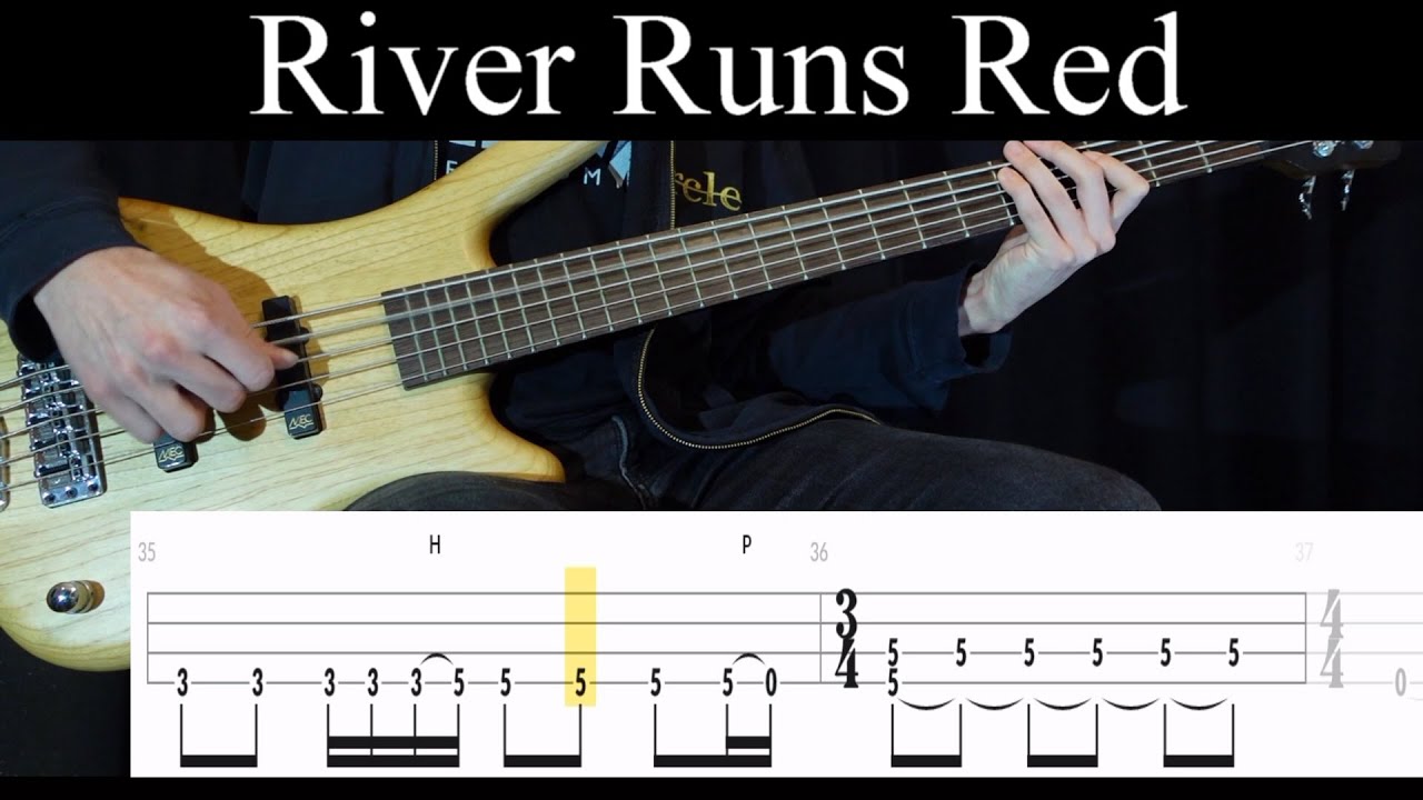 River Runs Red (Life of Agony) - Bass Cover (With Tabs) by Leo Düzey