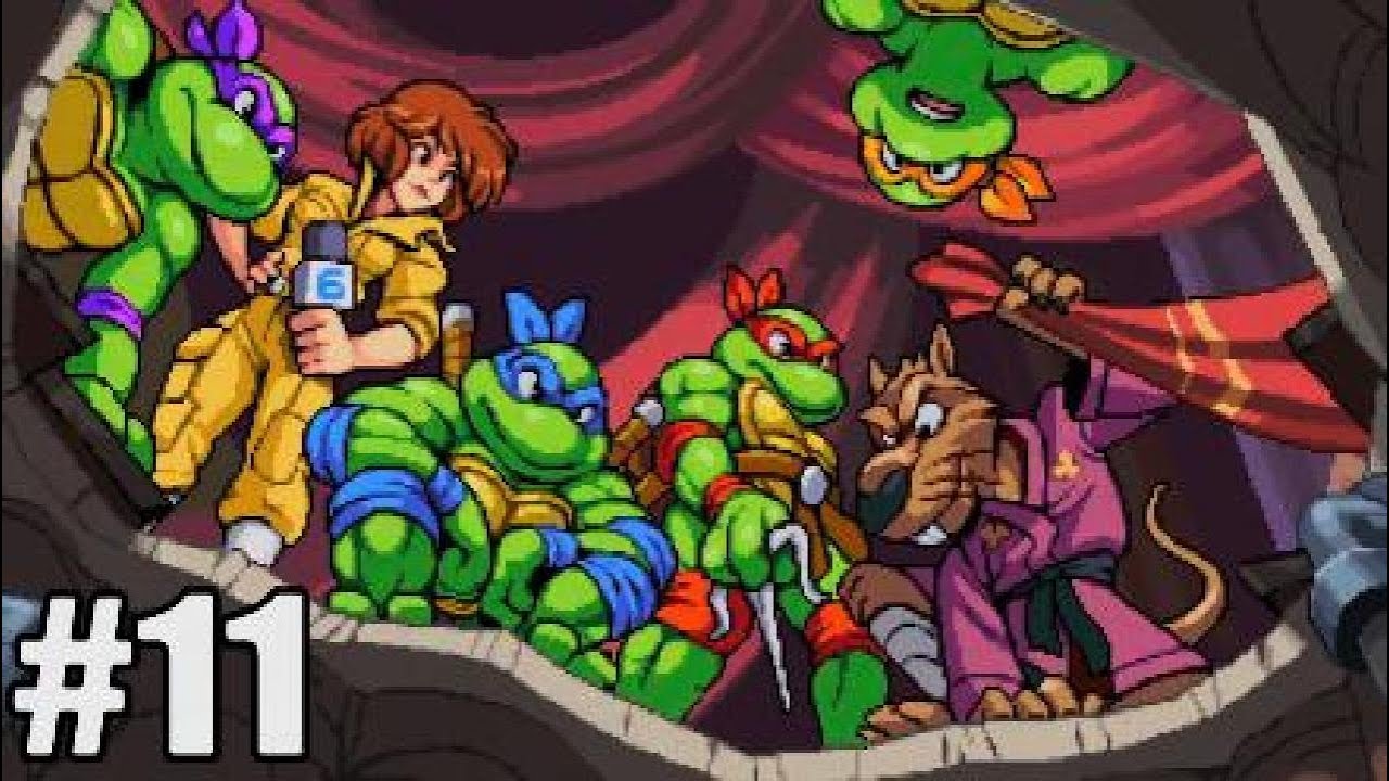 Teenage Mutant Ninja Turtles Shredder's Revenge Walkthrough part 11