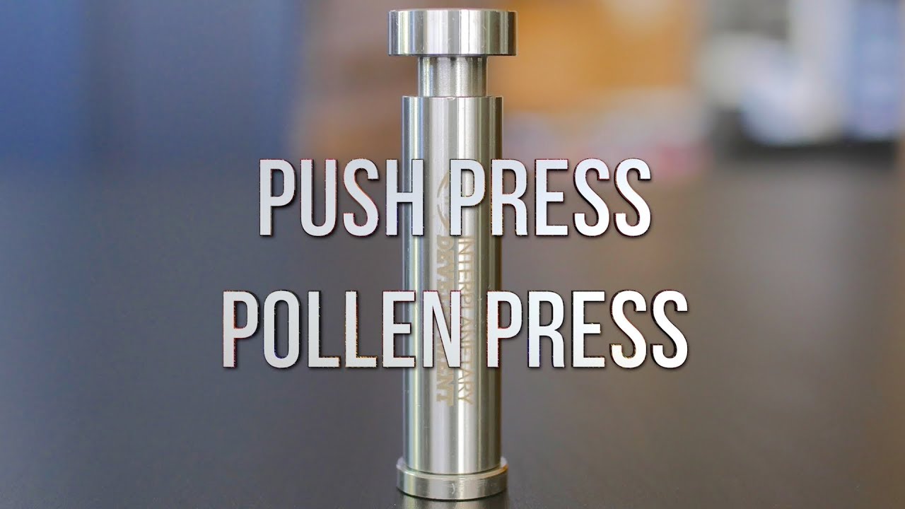 Push Press - Product Demo | GWNVC's Vaporizer Reviews