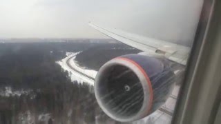 Boeing 777-300ER Aeroflot-Landing at SVO/UUEE