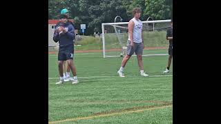 warmup with a great group of QB'!