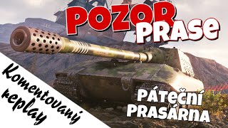 World of Tanks/ Komentovaný replay/ Jagdpanzer E 100 prasečina 🐽