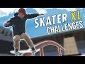 Skater XL: INSANE TRICKS & CHALLENGES!? | Mods & Maps