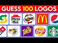 Guess the Logo in 3 Seconds | Food & Drink Edition | 100 Famous Logos
