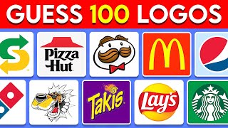 Guess the Logo in 3 Seconds | Food & Drink Edition | 100 Famous Logos