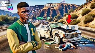 😢Franklin's Son Frankie Got Into a Serious Car Crash-GTA 5 Real Life Mod Remastered Season 1