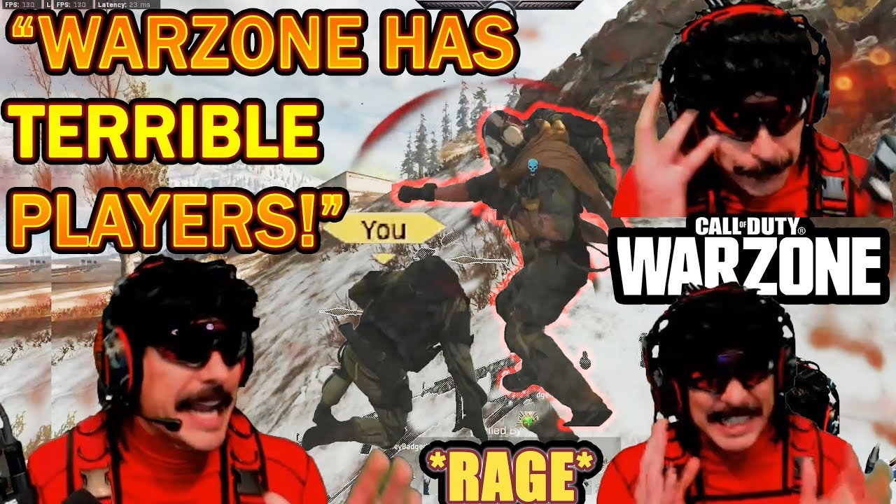 DrDisrespect Shows HOW TERRIBLE COD Warzone's Players Are + BROKEN Audio! (Shocking!)