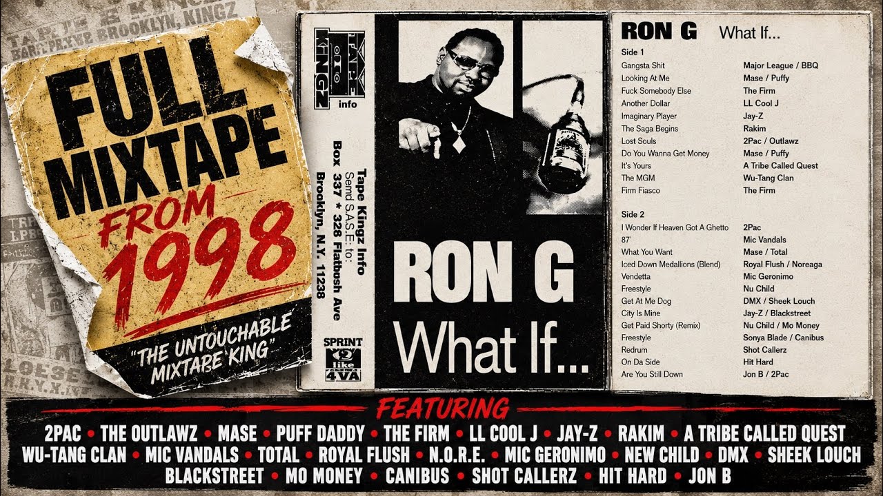 Ron G – What If… (1998 Full Mixtape) | 2Pac, DMX, Jay-Z, Wu-Tang