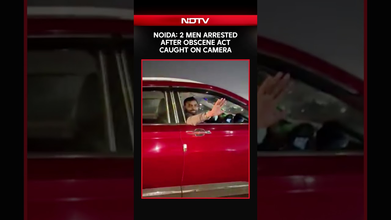 Noida: 2 Men Arrested After Obscene Act Caught On Camera