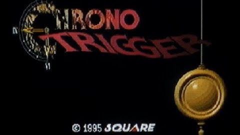 Chrono Trigger 1995 SNES Opening Real CRT Gaming