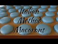 Macarons new italian method tutorial