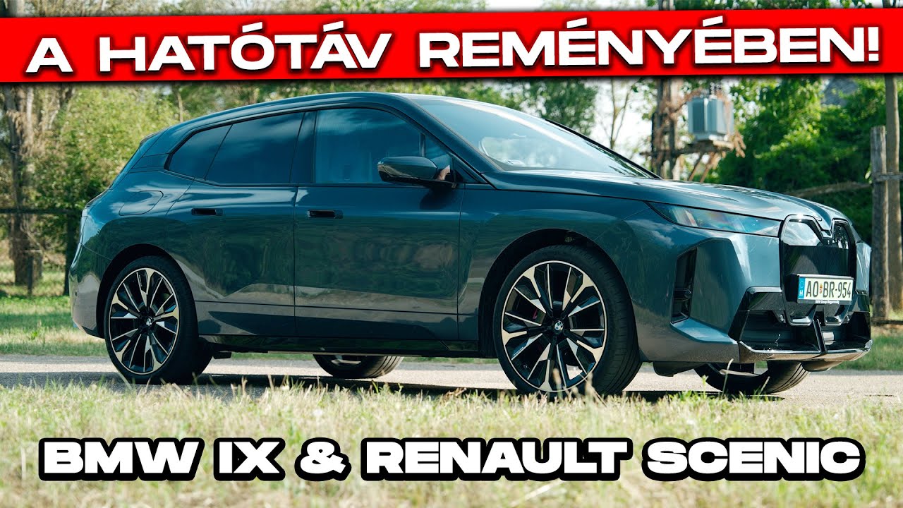 HATÓTÁV PARA MEGOLDVA? - BMW iX xDrive60 Facelift (2025) & Renault Scenic E-Tech (Garázs Ep. 1022.)