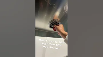 New AC Vents For 2026 Model Year From Airstream 80 More Air Flow 