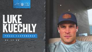 Luke Kuechly Hall Of Fame Press Conference Carolina Panthers