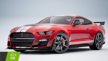 Mustang Shelby GT500 - Unreal Engine 4.25 configurator concept / RTX ON