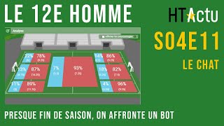 Le 12e Homme - Let's play Hattrick - S04E11 / Petite routine avec le chat !