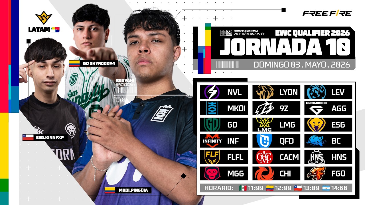 Jornada 10 - EWC Qualifier | FFWS LATAM 2026 🏆