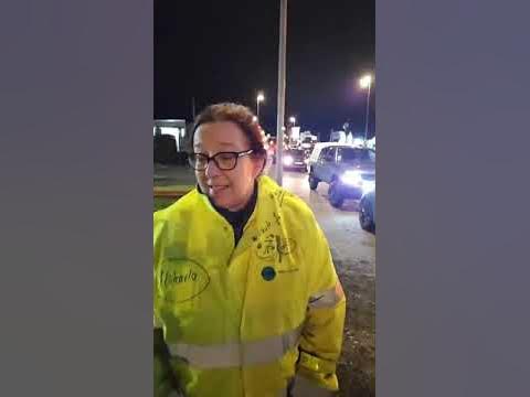 Gigantisch! DemoKonvoi zum Zentrallager von LIDL, MülheimKärlich 04
